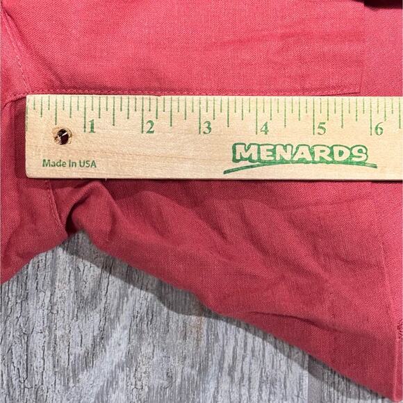 Old Navy Women’s NWT Trouser Shorts size 2W Large Linen Salmon Colored - Picture 10 of 11